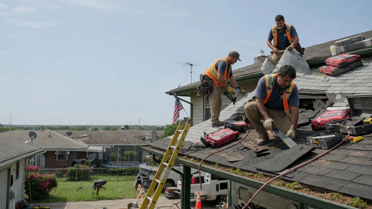 Roof Repair in Bynum, TX near me